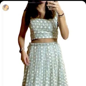 Lukhnavi Work Lehenga